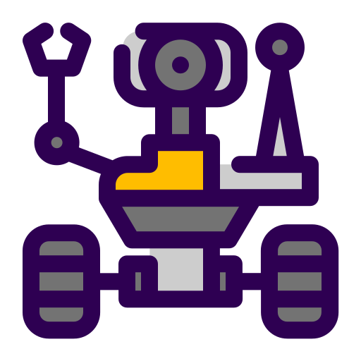 robot espacial icono gratis