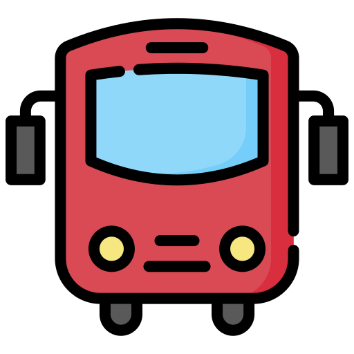 Bus Generic Outline Color icon