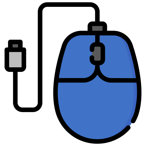 Computer mouse Generic Outline Color icon