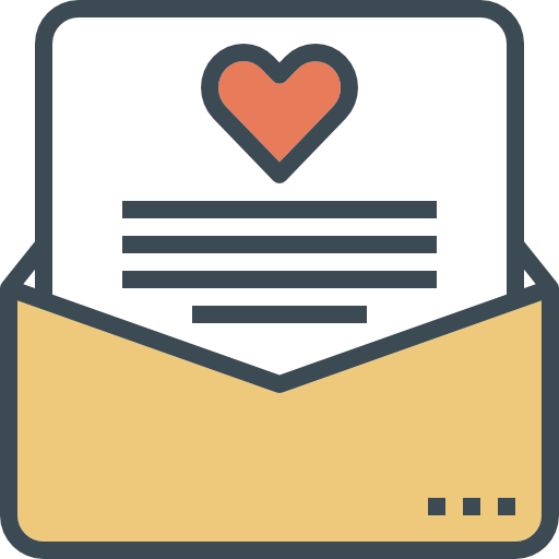 Love letter free icon