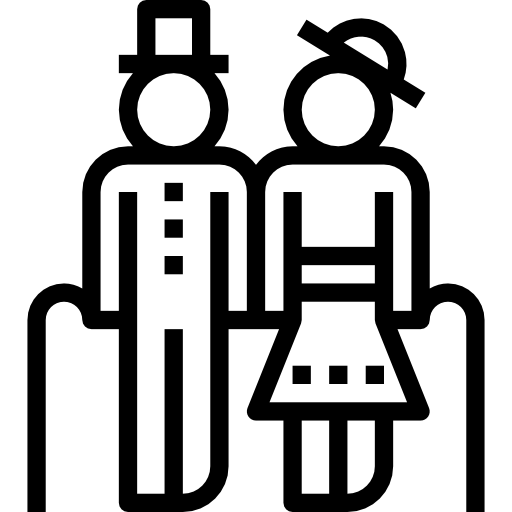 Пожилые люди бесплатно иконка