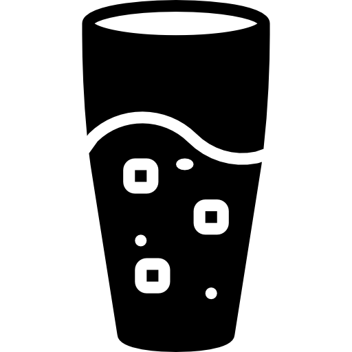 vaso de agua icono gratis