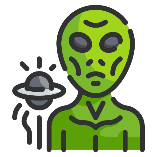 extraterrestre icono gratis