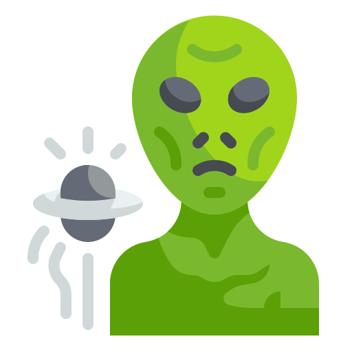 extraterrestre icono gratis