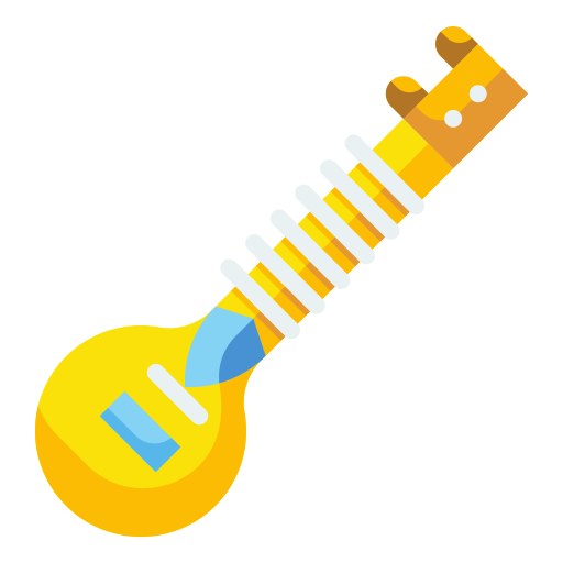 sitar icono gratis