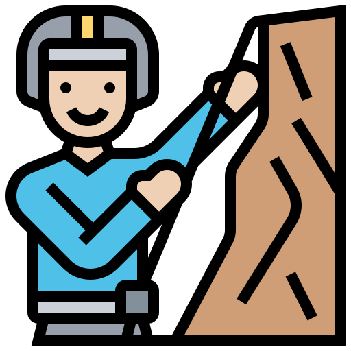 alpinismo icono gratis