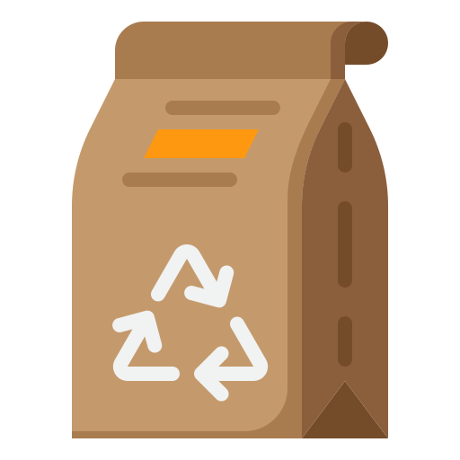 bolsa de reciclaje icono gratis