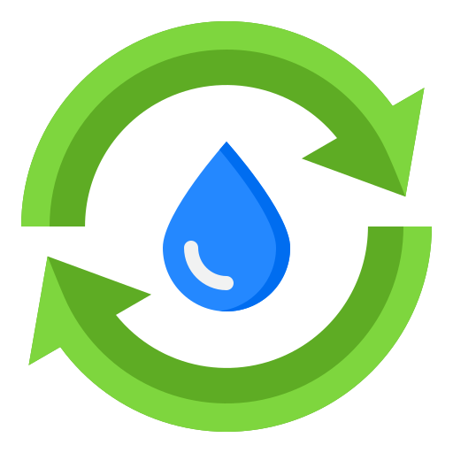 energía del agua icono gratis