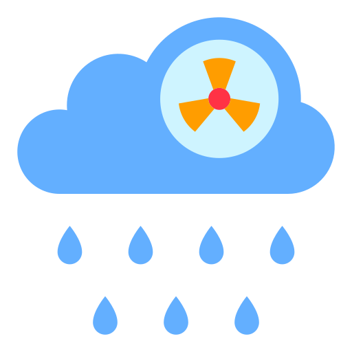 lluvia ácida icono gratis