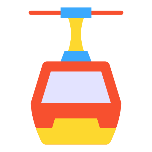teleférico icono gratis
