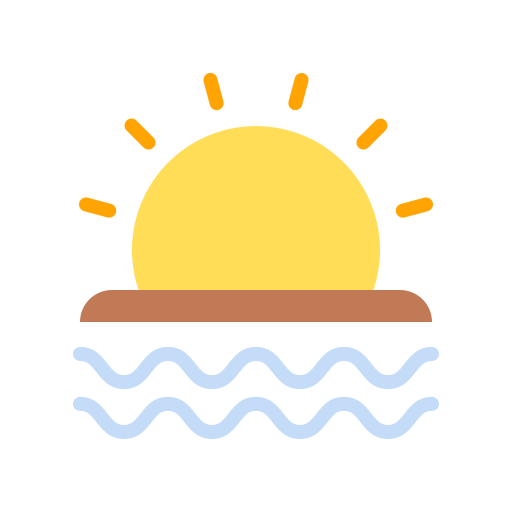 Sunset - free icon