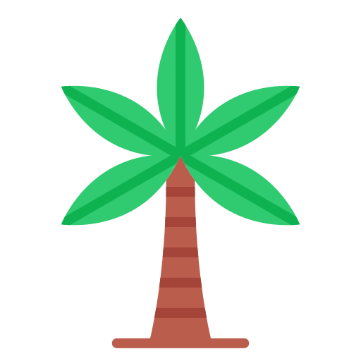 palmera icono gratis