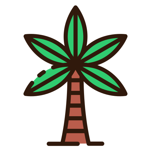 palmera icono gratis