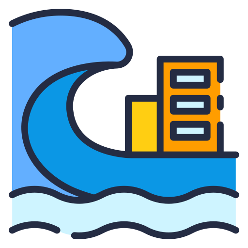 tsunami icono gratis