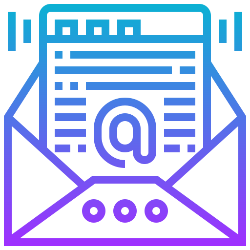 Email Meticulous Gradient icon