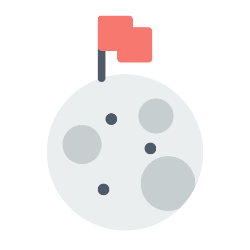 Moon Generic Flat icon