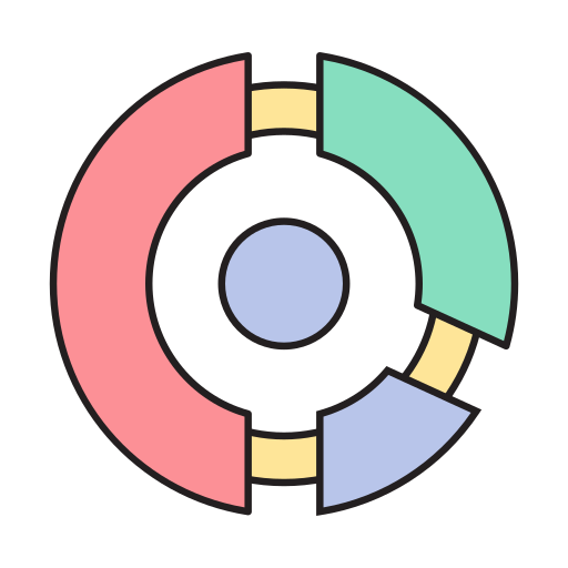 Pie chart free icon Pie chart free icon