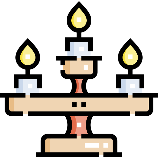 candelabro icono gratis