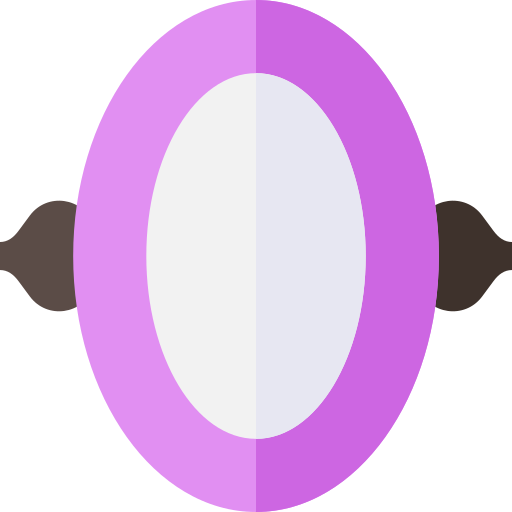 Mirror Basic Straight Flat icon