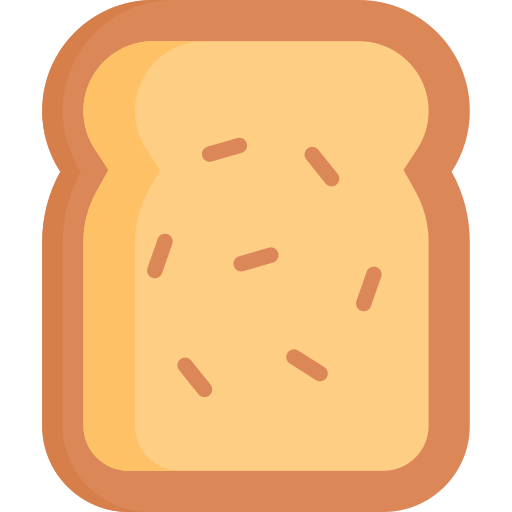 pan de molde icono gratis