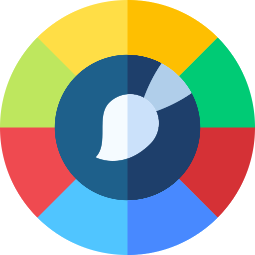 palette de couleurs Icône gratuit palette de couleurs Icône gratuit