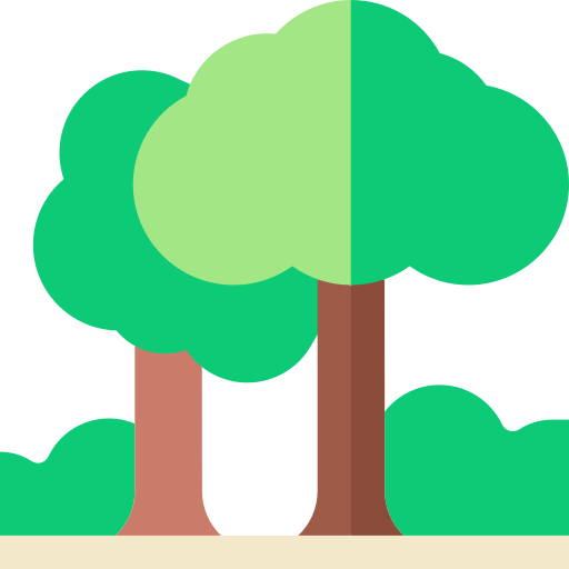 Tree Basic Straight Flat icon