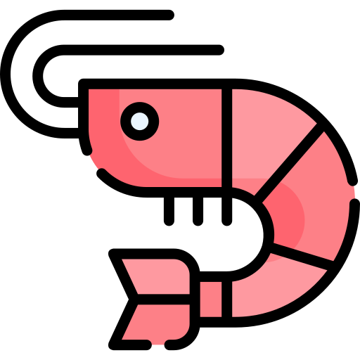 Prawn - free icon