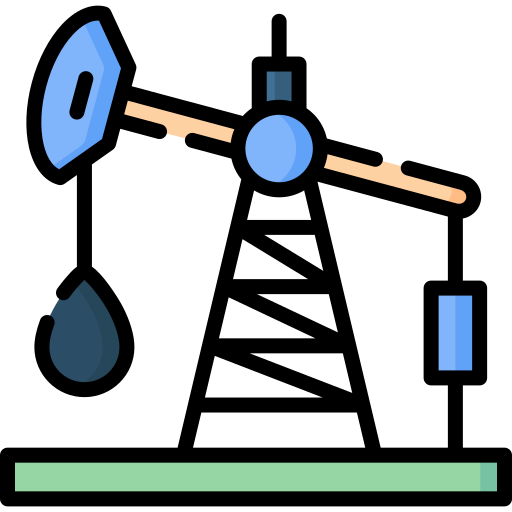 plataforma petrolera icono gratis