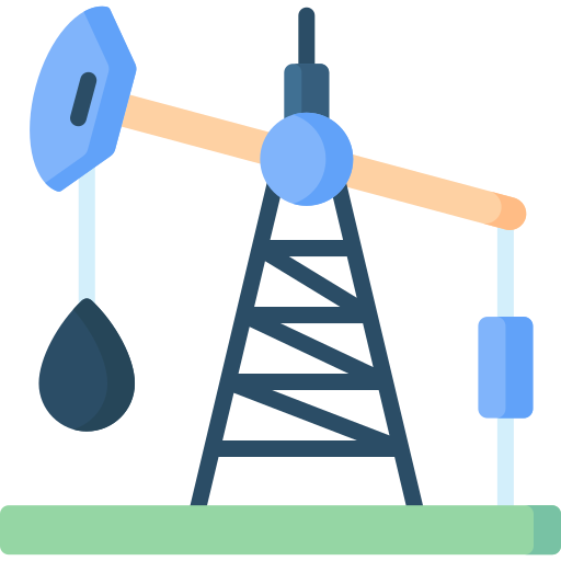 plataforma petrolera icono gratis