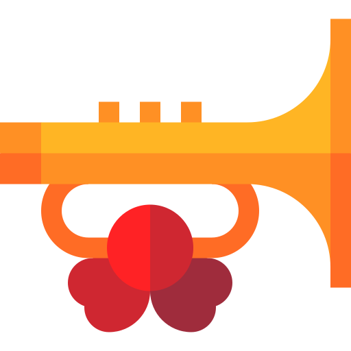 trompete grátis ícone