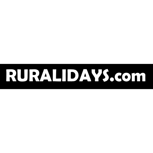 logotipo de ruralidays.com con fondo rectangular negro icono gratis