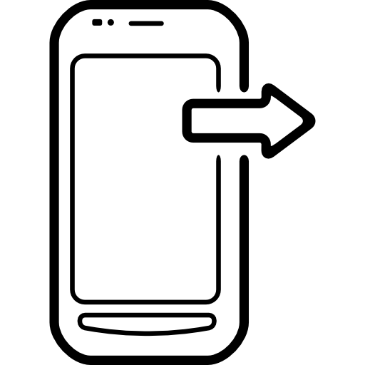 mobile-phone-with-an-arrow-pointing-right-free-icon