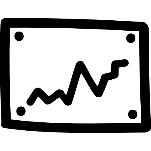 supervisión símbolo gráfico dibujado a mano icono gratis