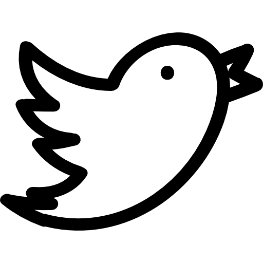 twitter bird icon transparent background