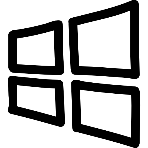 windows logo white png