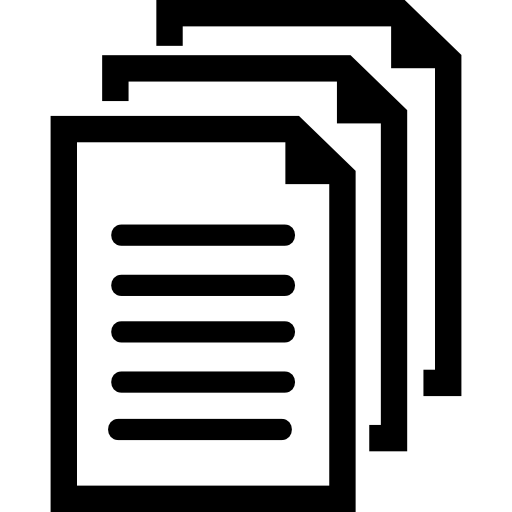 Documents symbol - Free interface icons