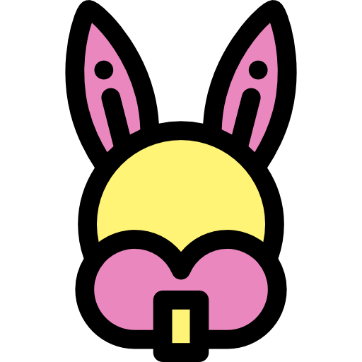 conejito icono gratis