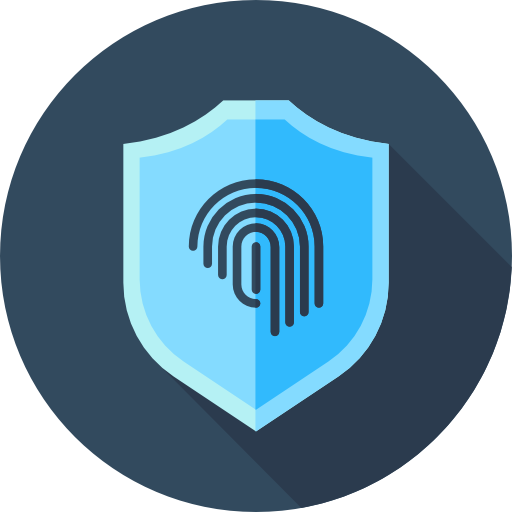 huella dactilar icono gratis