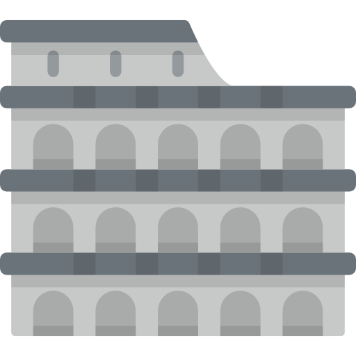 colisée Icône gratuit