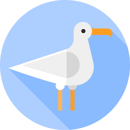 gaviota icono gratis