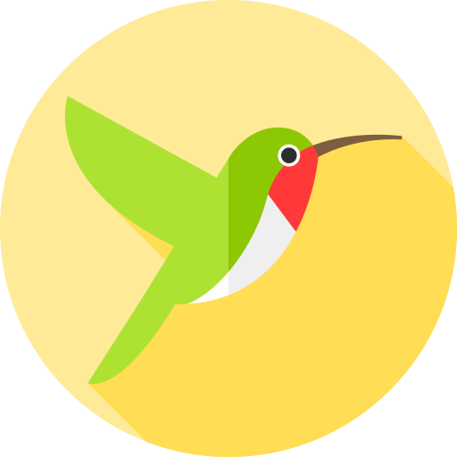 colibrí icono gratis