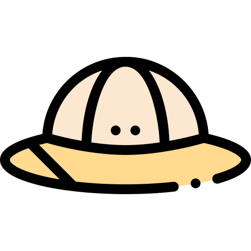 sombrero de explorador icono gratis