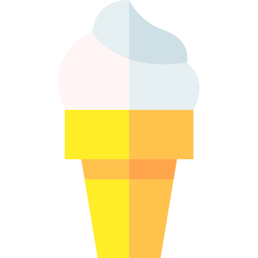 cucurucho de helado icono gratis