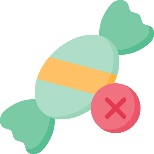 Без сладостей бесплатно иконка Без сладостей бесплатно иконка