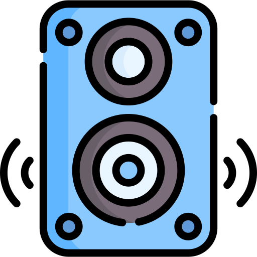 altavoz icono gratis