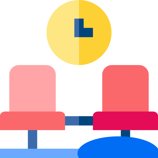 대기실 무료 아이콘