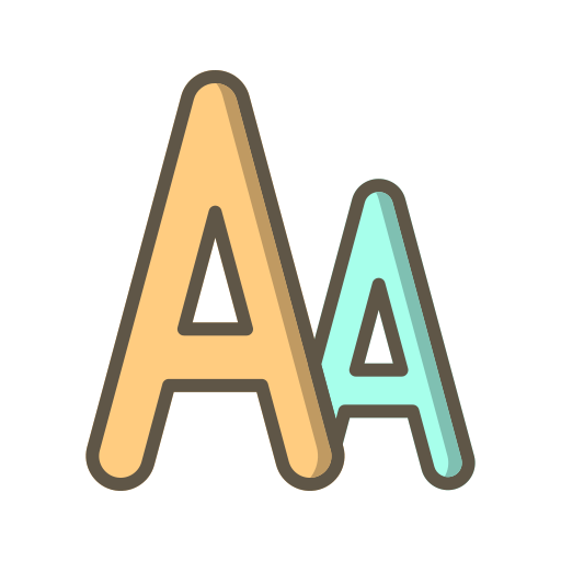 schriftart kostenlos Icon schriftart kostenlos Icon