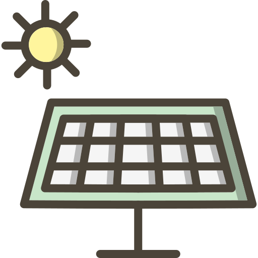 energía solar icono gratis