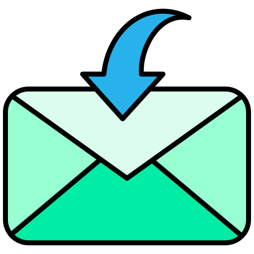 recibir correo icono gratis