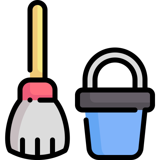 Cleaning Generic Outline Color icon